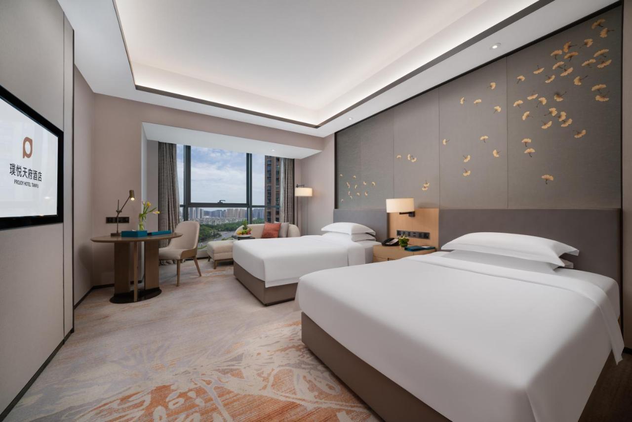 Projoy Hotel Tianfu Чэнду Экстерьер фото