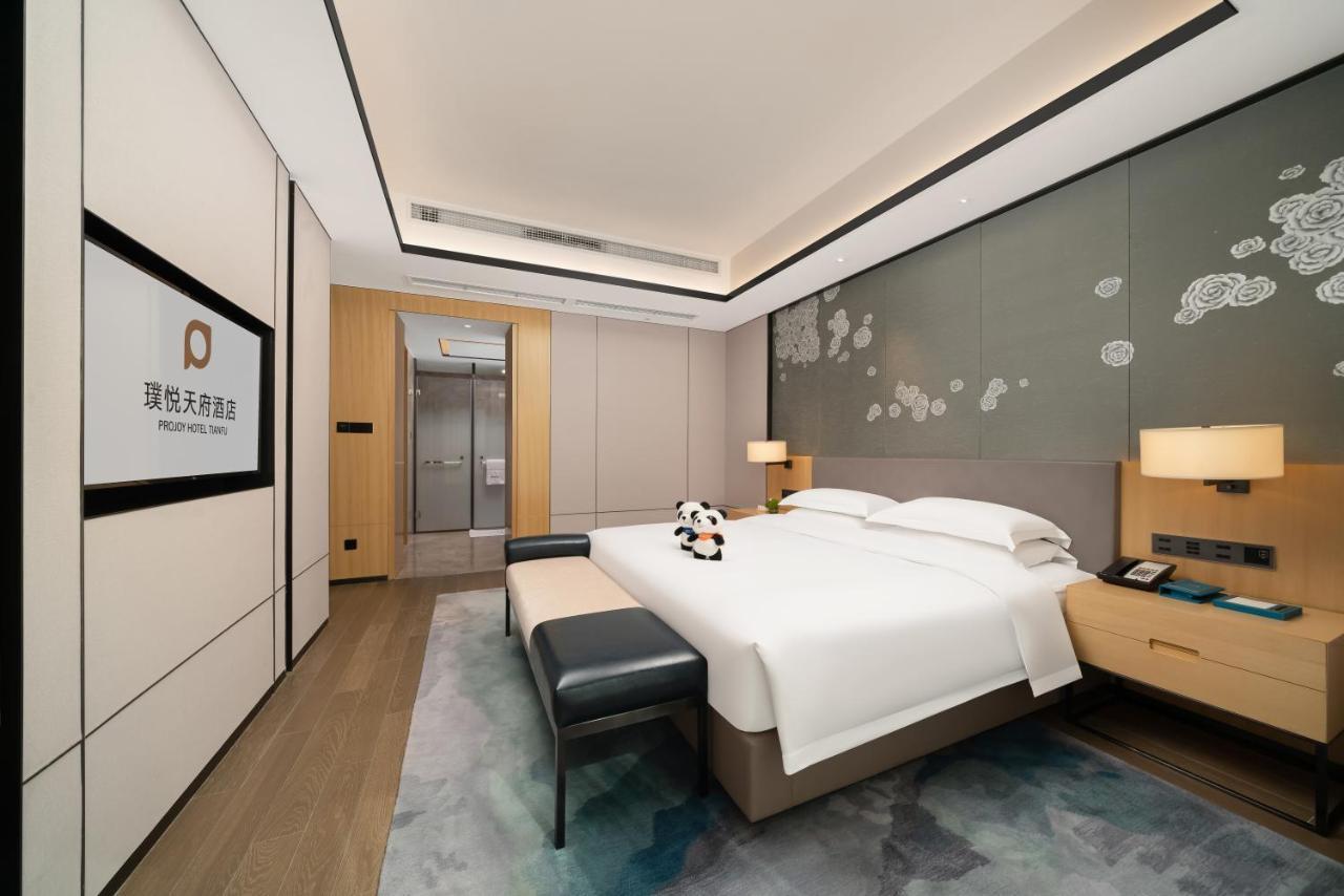 Projoy Hotel Tianfu Чэнду Экстерьер фото