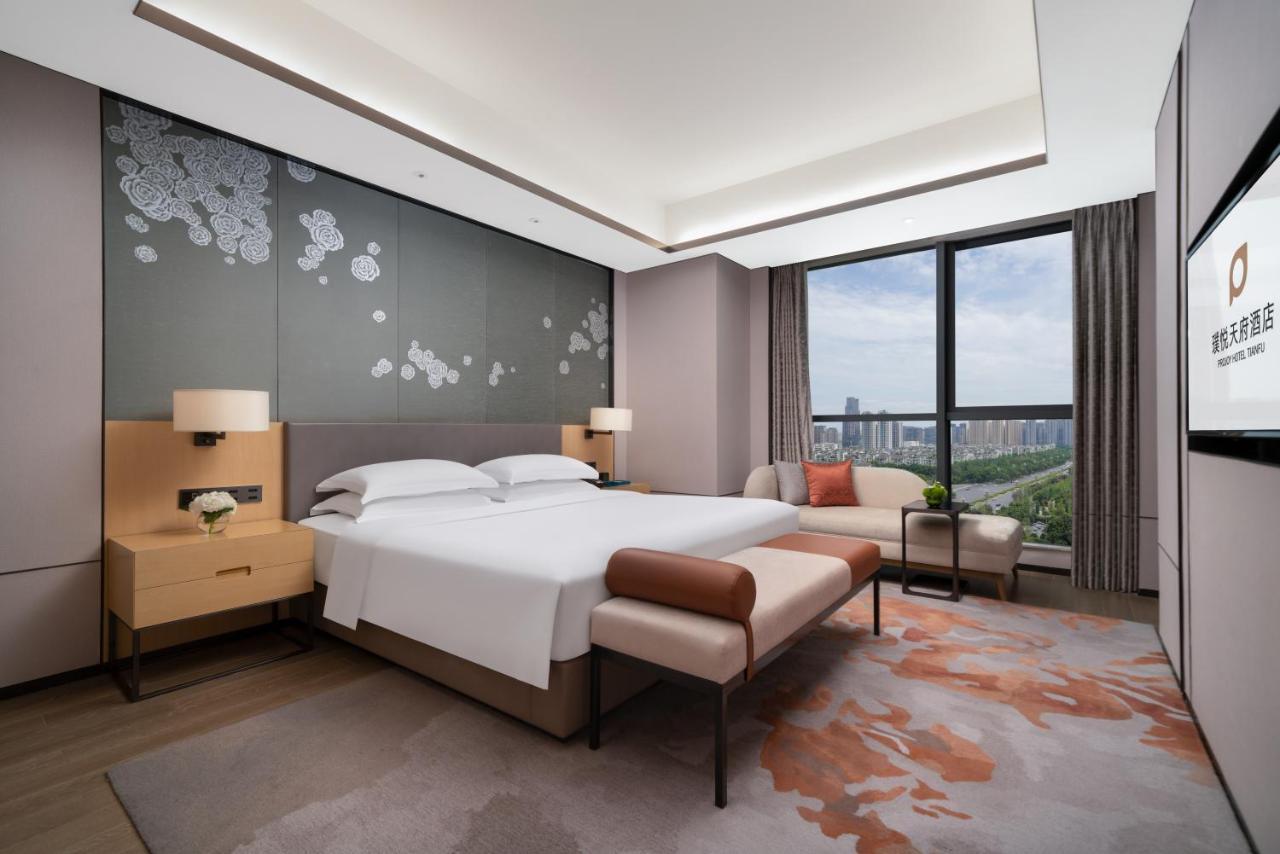 Projoy Hotel Tianfu Чэнду Экстерьер фото