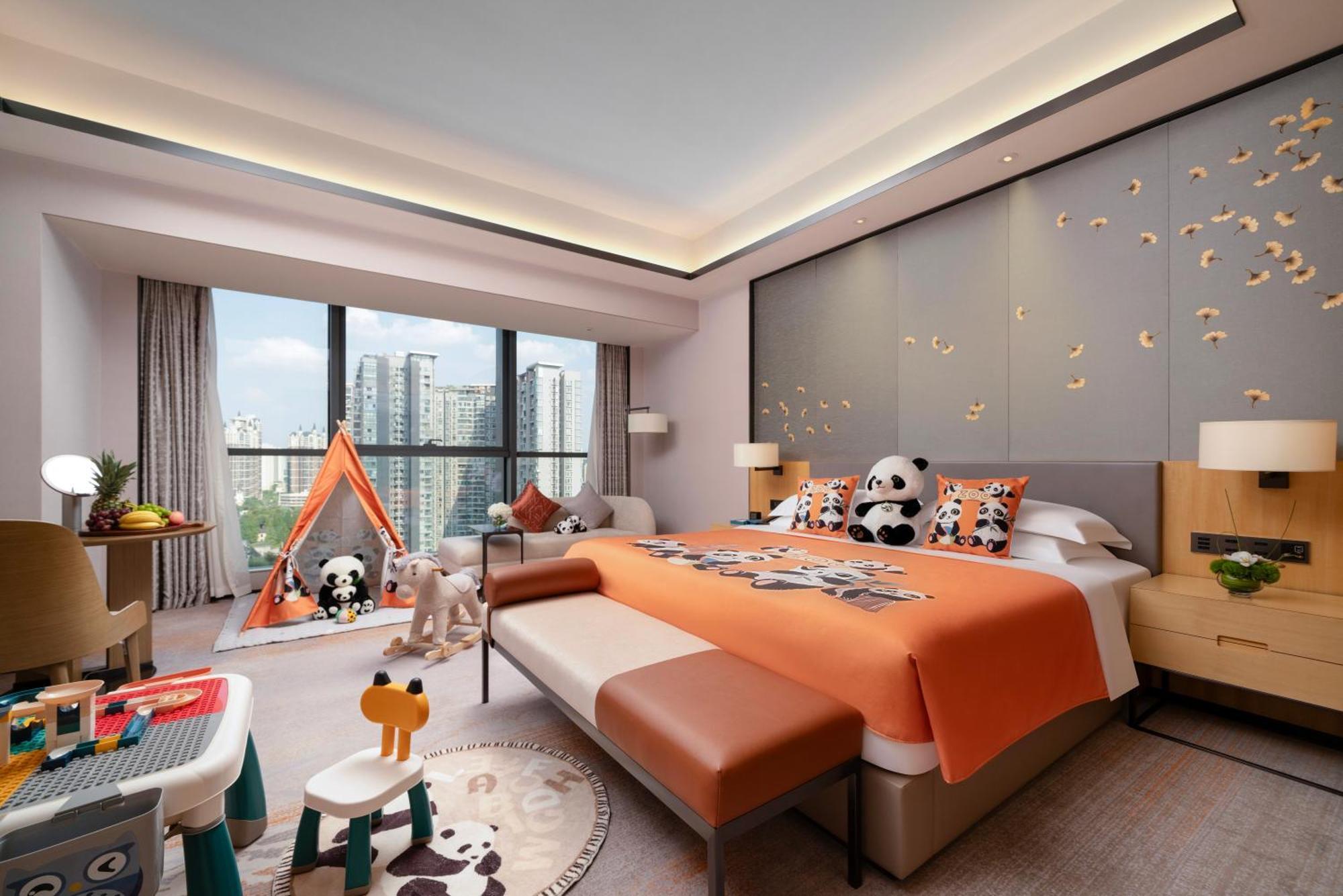 Projoy Hotel Tianfu Чэнду Экстерьер фото