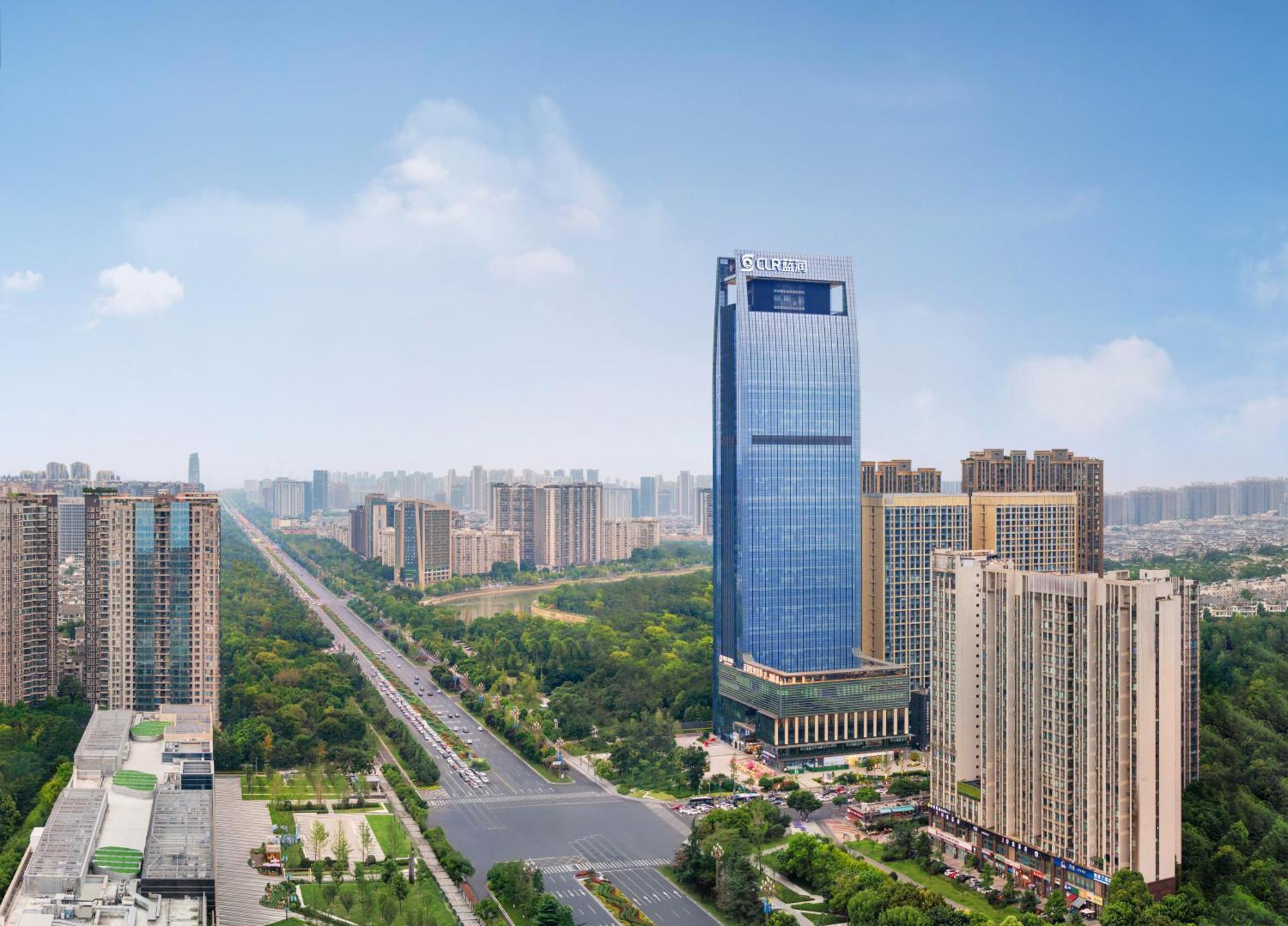 Projoy Hotel Tianfu Чэнду Экстерьер фото