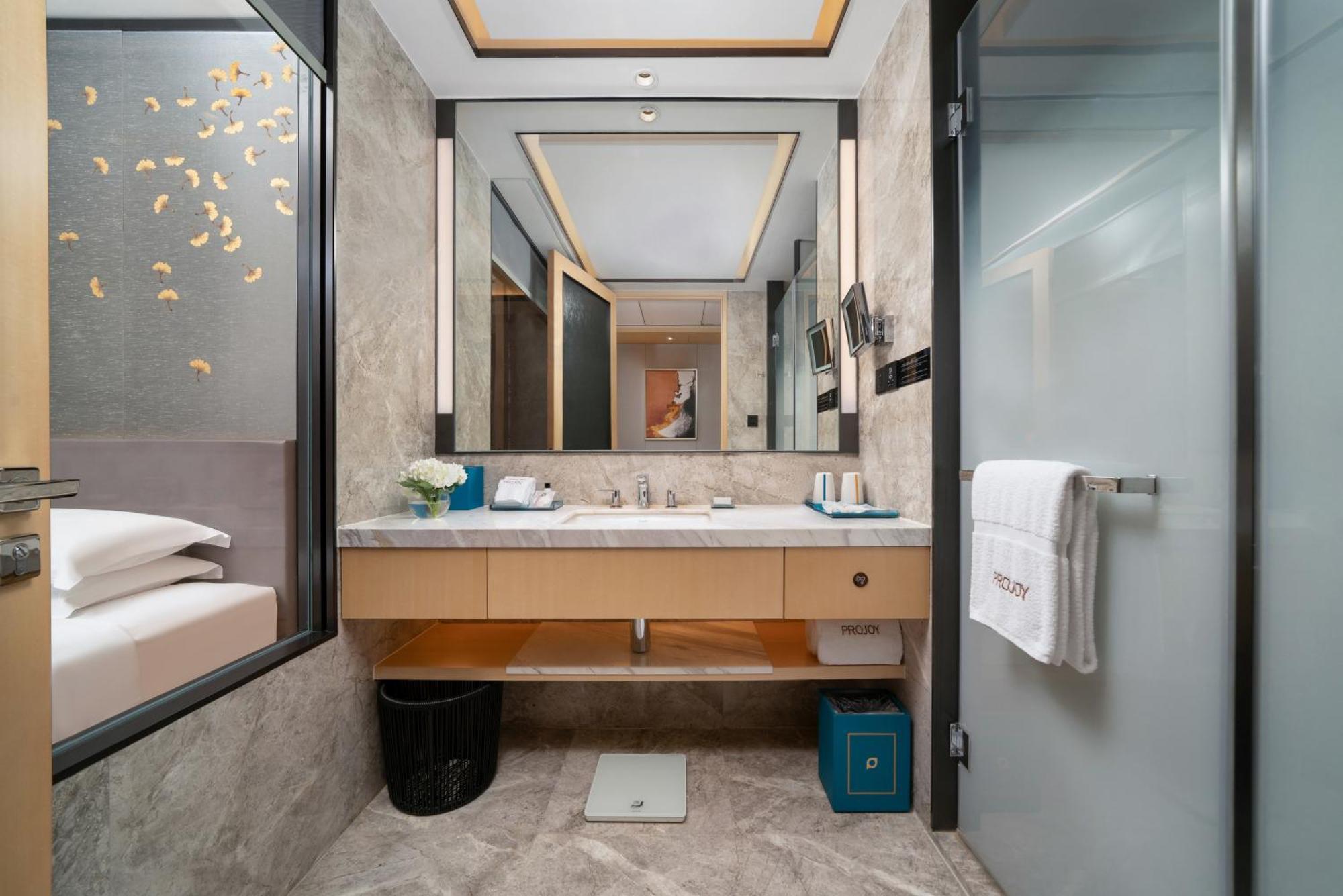 Projoy Hotel Tianfu Чэнду Экстерьер фото